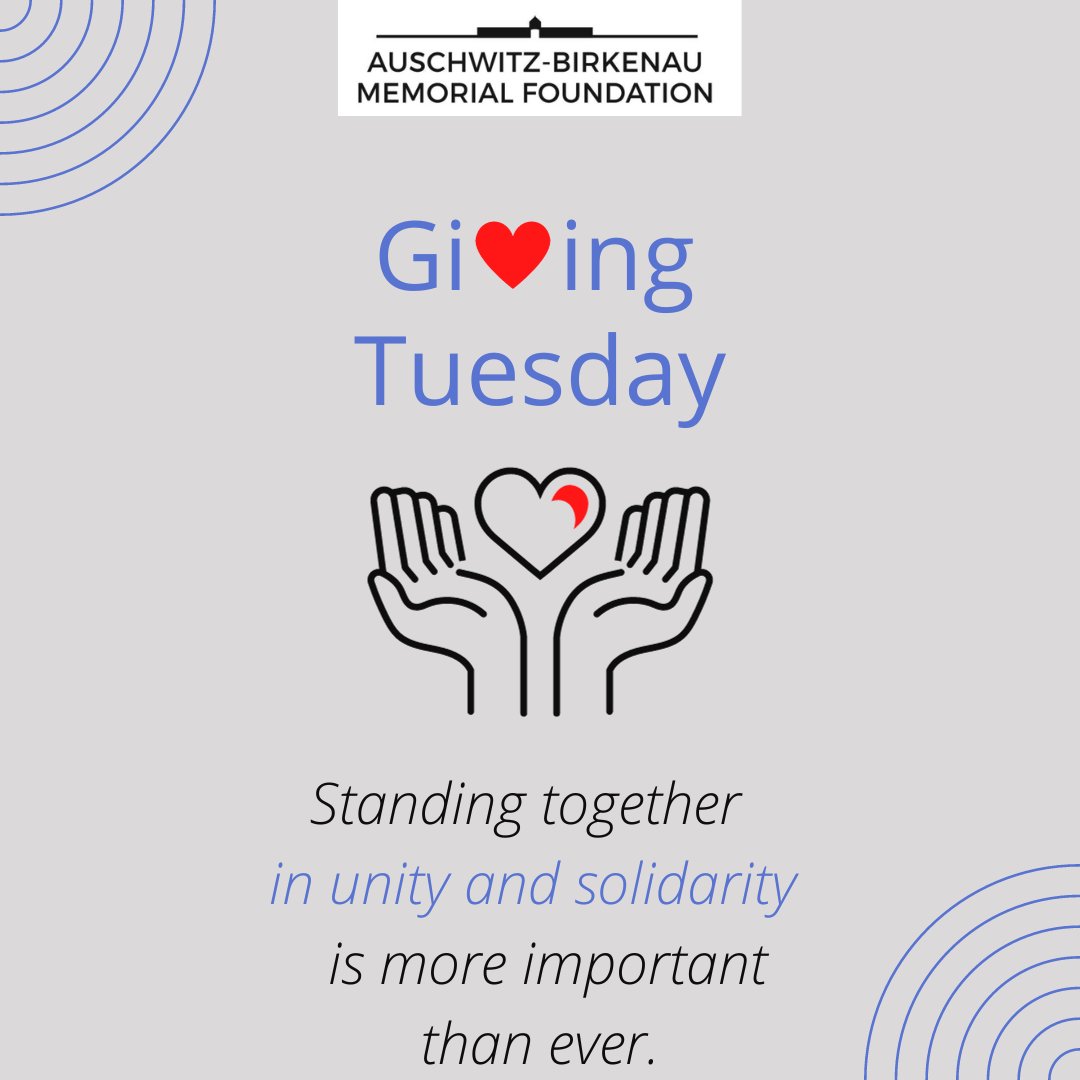 This #GivingTuesday, use your individual power of generosity to counter antisemitism through education. Donate now to have every dollar go directly to our flagship educational program, Auschwitz Legacy Fellowship, for US high school teachers & students: rb.gy/2ij5p4.