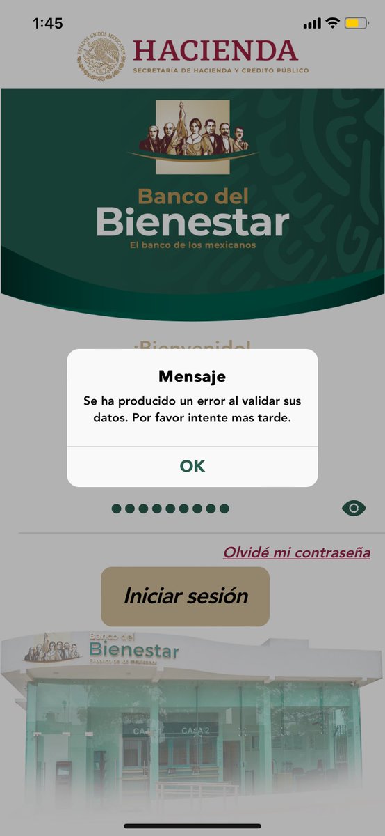 Randallrojs's tweet photo. @JovConFuturo No puedo entrar a la app , ahora mi duda es , el mes de diciembre lo pagarán el día 28 o también lo van a aplazar como el dé noviembre haciéndonos perder una mensualidad de pago https://t.co/jmBuBq4Ce4
