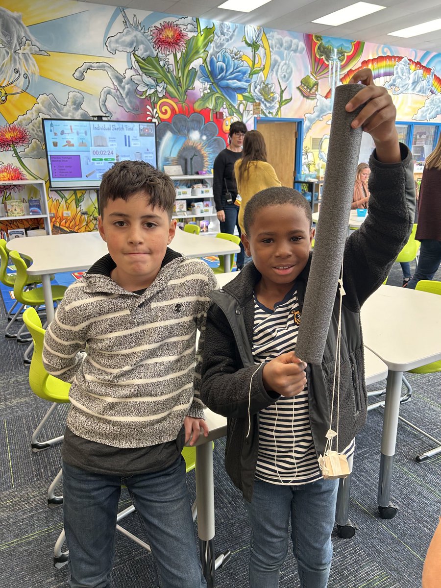 Third graders completed a Design Sprint to plan and build a prototype for a wheelchair accessible playground tower using simple machines. ⁦<a href="/enye001/">Erin Nye</a>⁩ ⁦<a href="/KingstonVBCPS/">Grant Baker</a>⁩ ⁦<a href="/Sarah_AllardVB/">Sarah Allard</a>⁩ ⁦@leah_carden⁩ ⁦<a href="/kingston_vb/">VBKingston</a>⁩ Thanks ⁦<a href="/BFergusonVB/">Brittany Ferguson</a>⁩!!