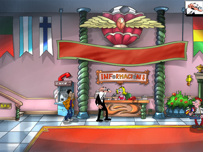 reactos's tweet image. A Spanish game named &quot;Mortadelo y Filemon - Balones y patadones&quot; works well on #ReactOS!
In US, they are known as Mort and Phil.
Test: @julenuri