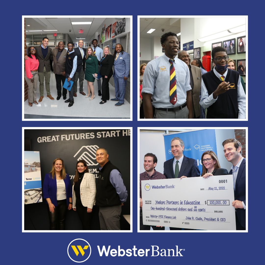 We’re proud to help provide students with the skills needed for economic empowerment and financial success through support of our Webster Finance Labs in communities across our footprint. #GivingTuesday