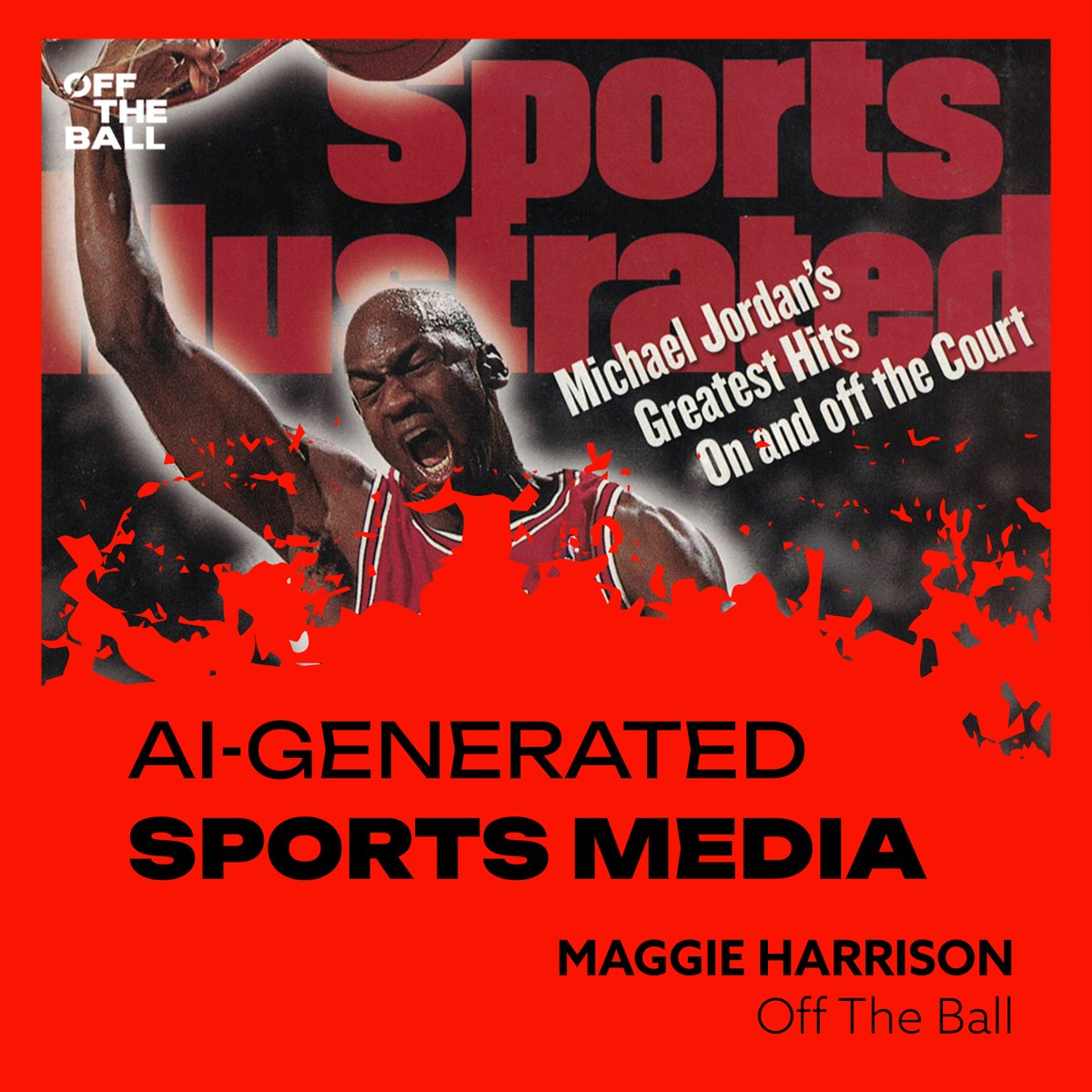 Fantastic having @mags_h11 on Off The Ball to talk about her sensational story about Sports Illustrated for @futurism. You can read the piece here ➡️ futurism.com/sports-illustr… And listen back to the OTB interview here ➡️ podcasts.apple.com/us/podcast/ai-…