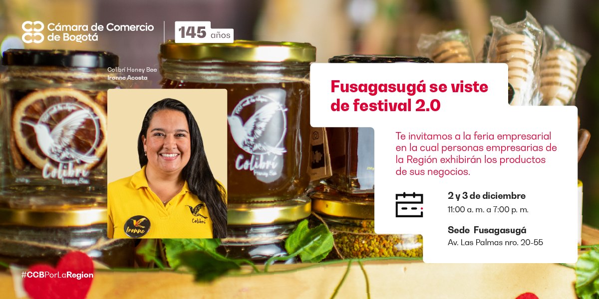 ¡Te invito al evento Fusagasugá se viste de festival! Apoya los emprendimientos de la región y disfruta de una muestra cultural, integrada por artistas de la provincia. ¡Te esperamos!
