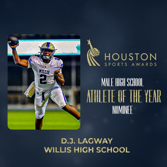 Proud to announce @CoachTMiller18 is nominated for Houston Sports Awards Coach of the Year! @DerekLagway is nominated for Male Athlete of the Year! Vote for Coach Miller 👉 hchsa.info/47wDDZL Vote for DJ Lagway 👉 hchsa.info/40X7JTI Get🎟️ hchsa.info/3GEi3GZ