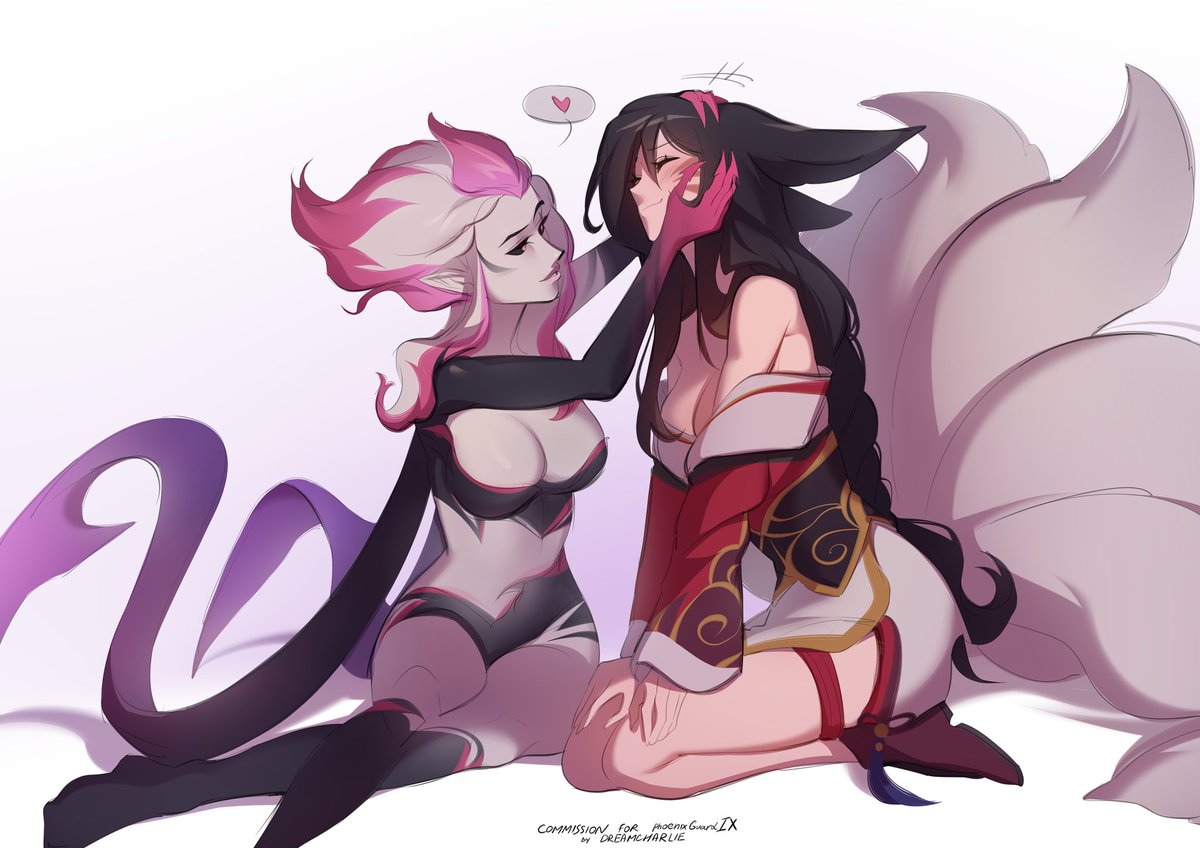 c💕mmission for phoenixguardIX

#ahri #evelynn #artoflegends