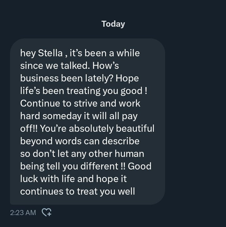There's people over the globe who really cares for you, This warm hearted message by @PrietoSupreme made my day 🥺❤️
