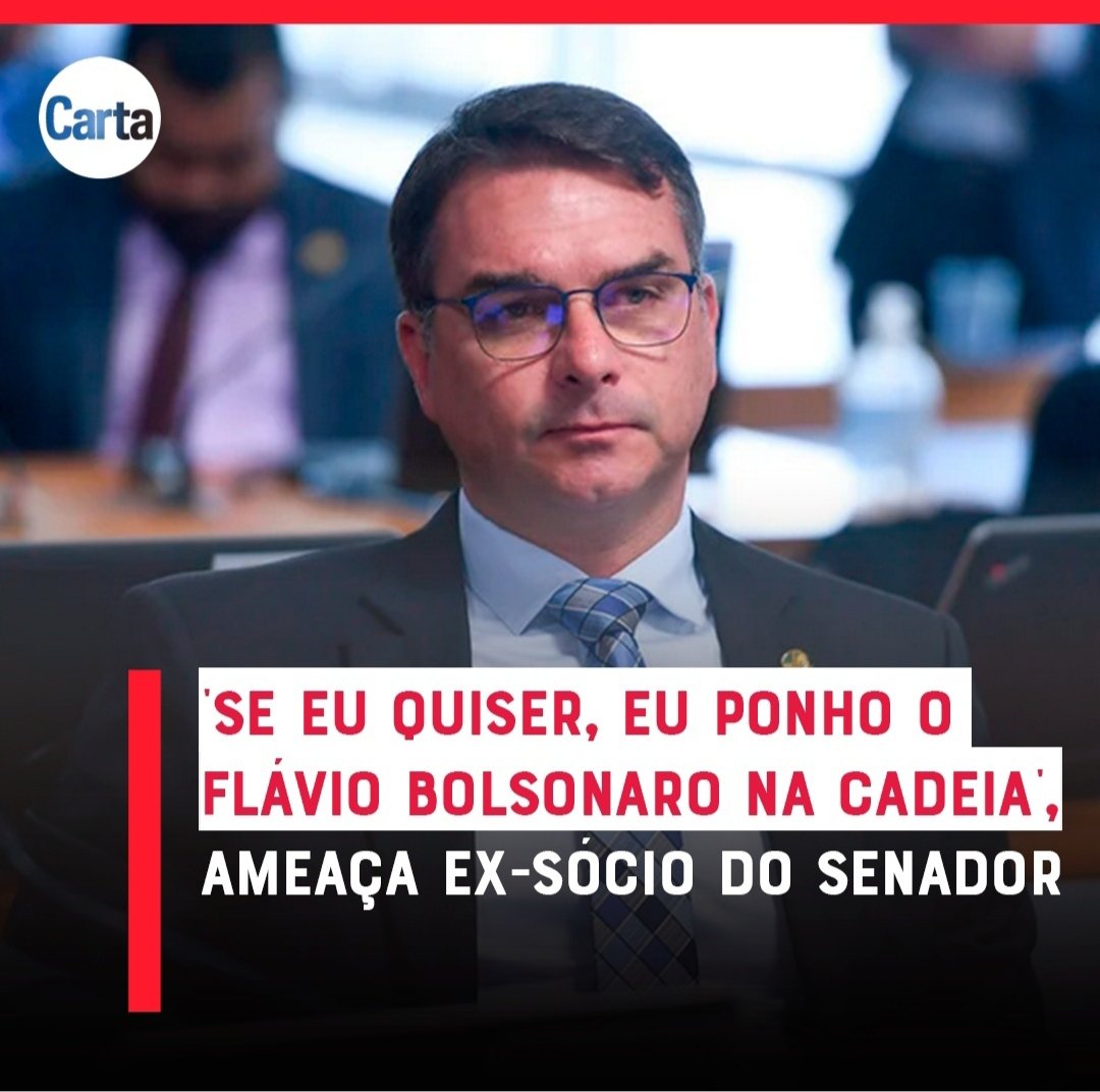 🚨 URGENTE

Justiça derruba decisão que isentava Flavio Bolsonaro de apresentar uma série de documentos relativos a um empréstimo de 3,1 milhões que o senador fez no BRB para aquisição de uma mansão. Entre os documentos, o principal é o de comprovação de renda.

@SomenteOrestes