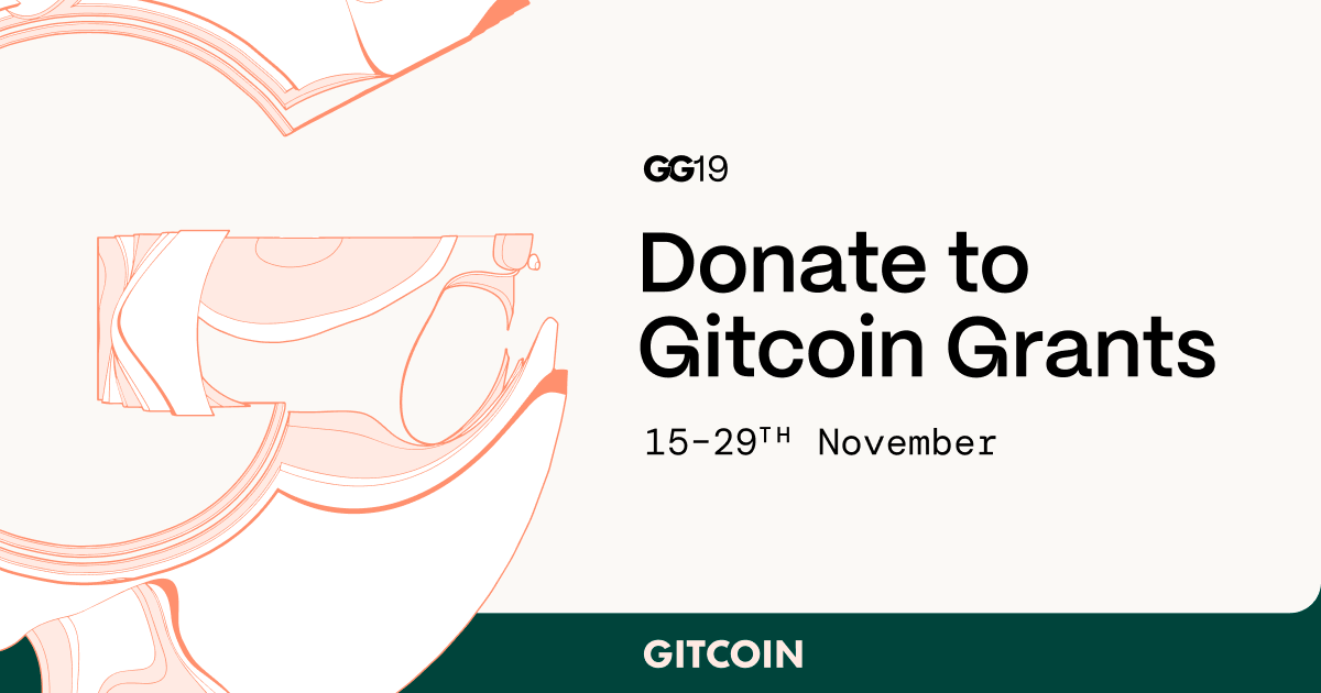 We believe that the culture of contributing to public goods is one of the best ways to onboard new Explorers to web3.

Let's continue building, funding, and protecting what really matters 🧑‍🚀  🚀

Our donations for this <a href="/gitcoin/">Gitcoin</a> Grants Round 19 go to 👇explorer.gitcoin.co/#/contributors…