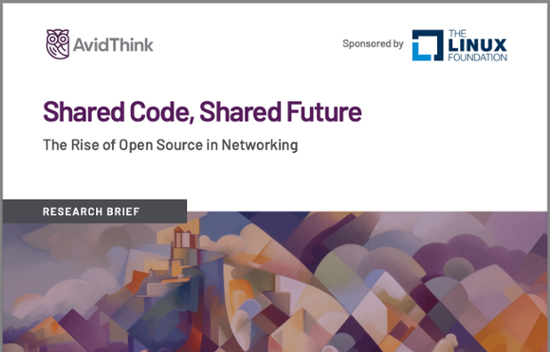 Open source networking is the past, present & future of networking. Read Avid Think's white paper 'Shared Code, Shared Future: The Rise of Open Source in Networking' hubs.la/Q02b4q1-0 to know why open source & @LF_Networking are so important for the future of networking.