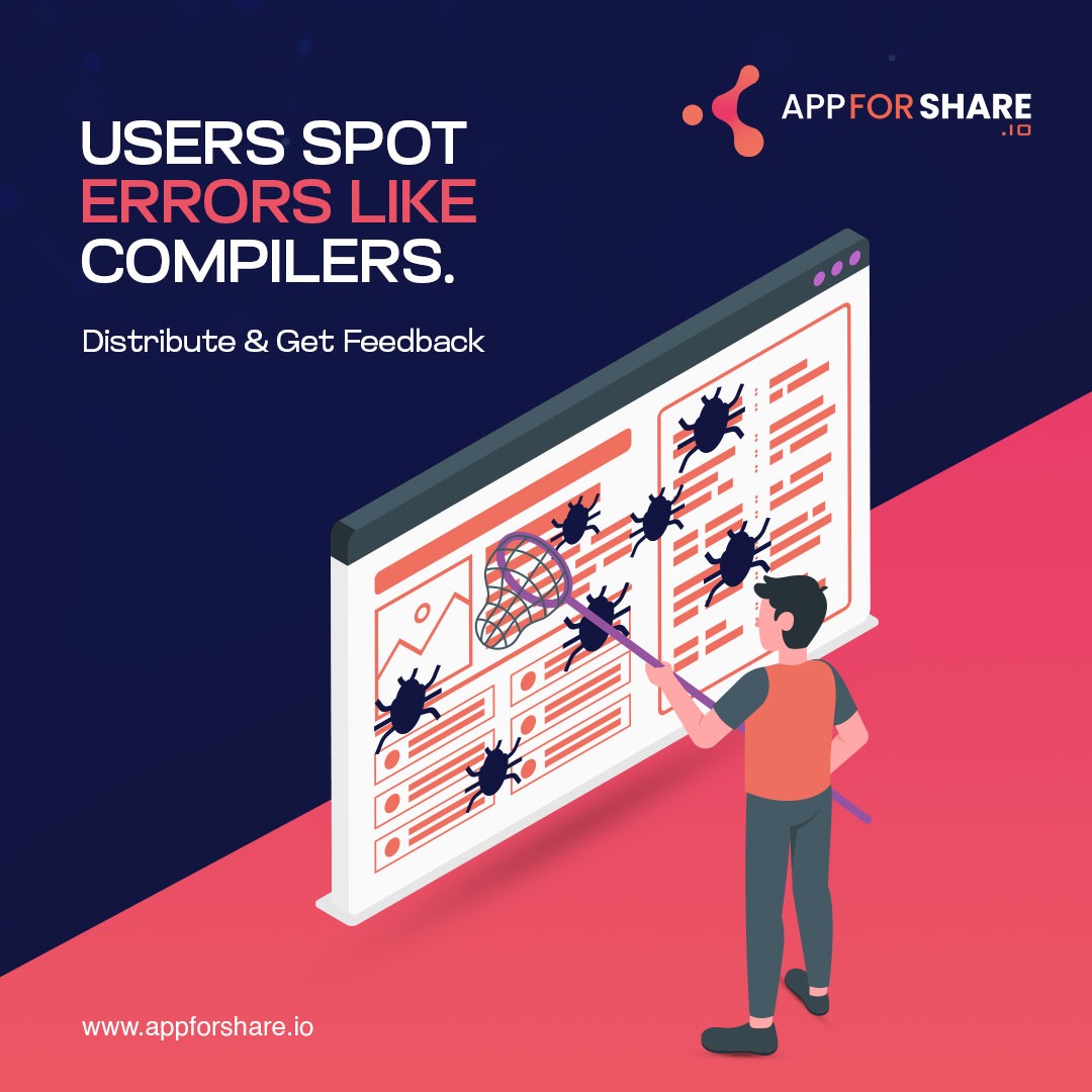 appforshareio's tweet photo. Users are like compilers, they catch errors you never knew existed!

Distribute with https://t.co/hoQJasIn32 and let the user ‘compilation’ begin!

Upload and test your app for FREE today: https://t.co/tDbQyflzxc   

#UserFeedback #RuntimeAdventures #appforshare https://t.co/xAjzLLUbZ1