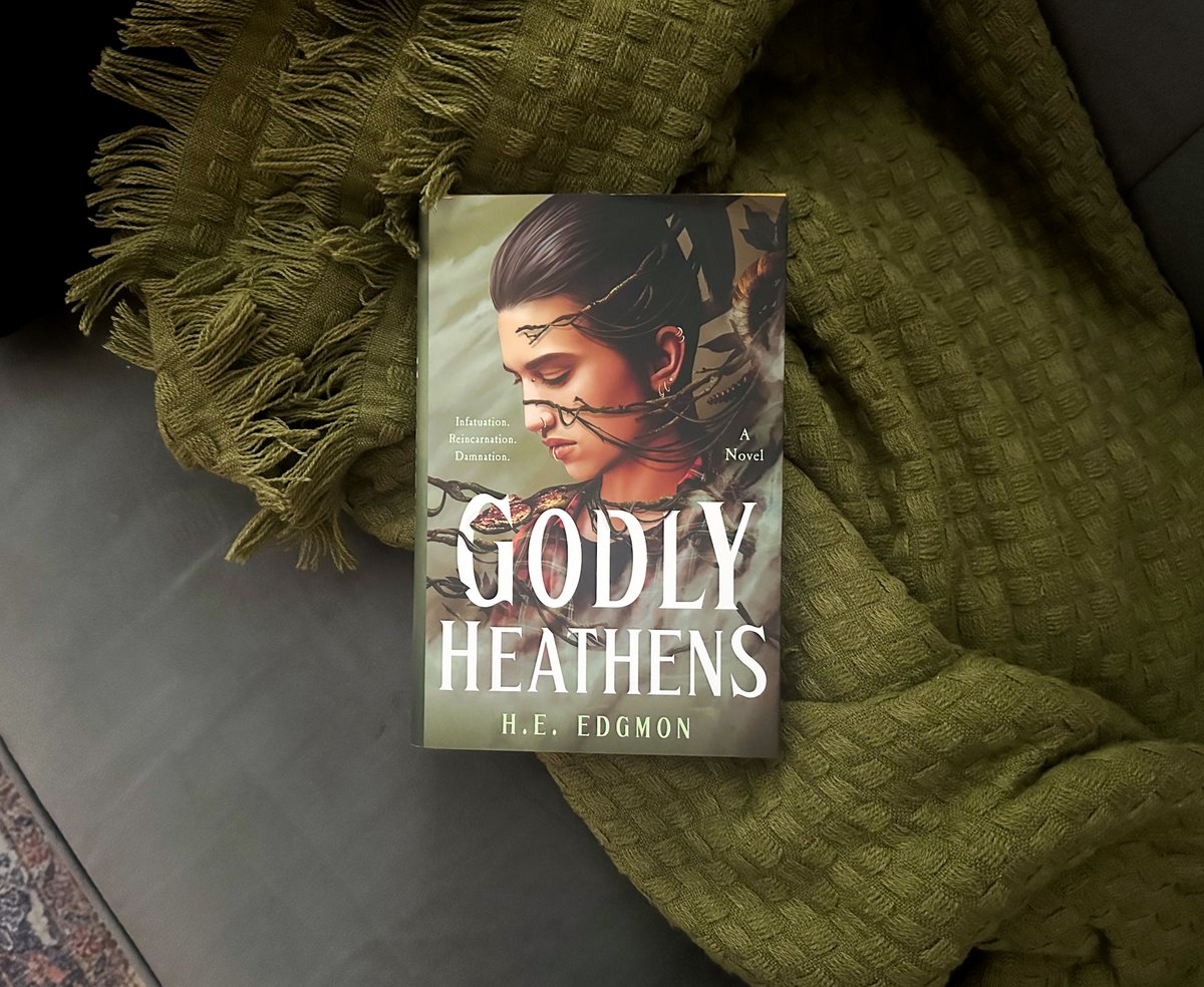 It’s publication day! 🖤 We’re so excited for you to read the first book in H.E. Edgmon’s new contemporary fantasy duology, GODLY HEATHENS! Order your copy now: static.macmillan.com/static/wednesd…