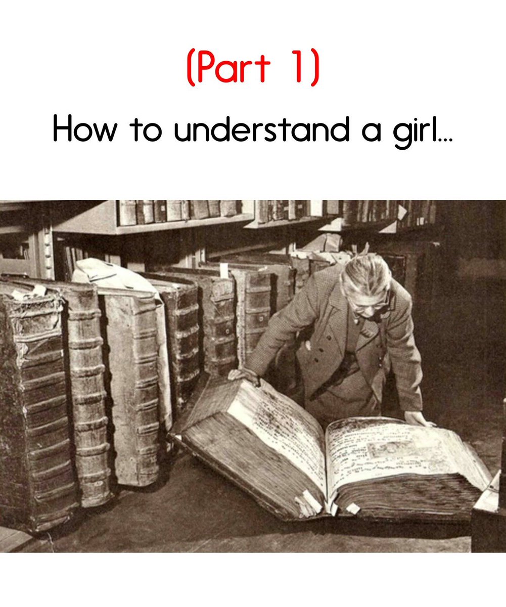 DigitalRahul717's tweet photo. How to understand a GIRL
#funny #funnymemes #funnypost https://t.co/4f1TjhrVUi
