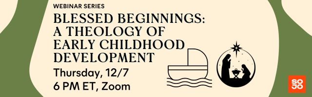 SojoAction's tweet photo. Join us for an interactive webinar on Dec. 7th at 6pm ET, inspiring faith leaders to support &amp; advocate for early childhood development in our communities through a womanist theological lens. Register here: https://t.co/Cr1ngTyrlB https://t.co/8JBRJmXSLI