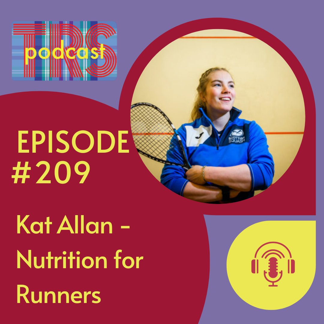 Ep 209! 🏃‍♀️🎧 The three musketeers are back with special guest, Scottish Squash pro Kat Allan, diving into Nutrition for Runners🍏 Strap in for golden nuggets! Plus, Tom & Kyle prep for East District XC Champs. Don't miss Megan's Liverpool triumph! on.soundcloud.com/Ws5Xe