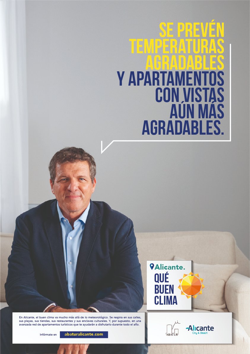 En Alicante el buen clima va mucho más allá de lo meteorológico. Sus calles, parques, plazas o playas hacen de esta ciudad el destino perfecto para descubrirlo con los cinco sentidos. 

Alicante, ¡Qué buen clima!

Infórmate en: abaturalicante.com