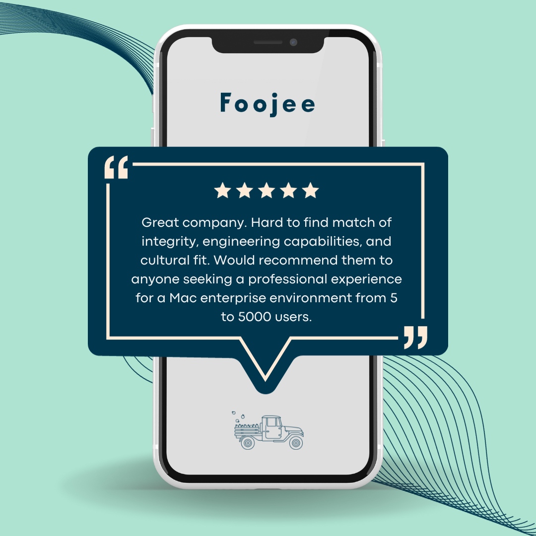 foojee's tweet image. Let Foojee handle all of your IT needs for 2024!

#apple #smallbusiness #appletech #itconsulting #technology #appleproducts #applenews #ios17
