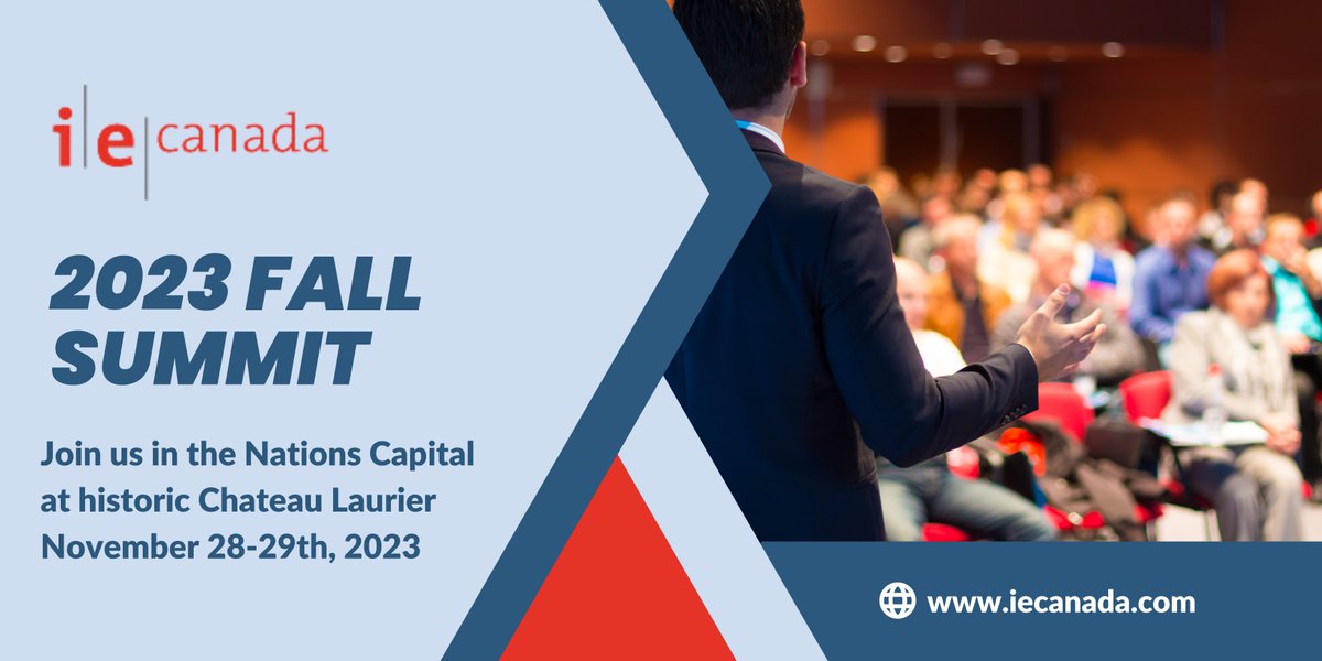 Increase your market value by sourcing ethically and complying with regulatory policies. Learn about safeguarding your bottom line at the I.E. Canada Annual Fall Summit in Ottawa between November 28 – 29, 2023. 
iecanada.member365.com/public/event/d…
#ethicalsourcing #supplychain #regulatory