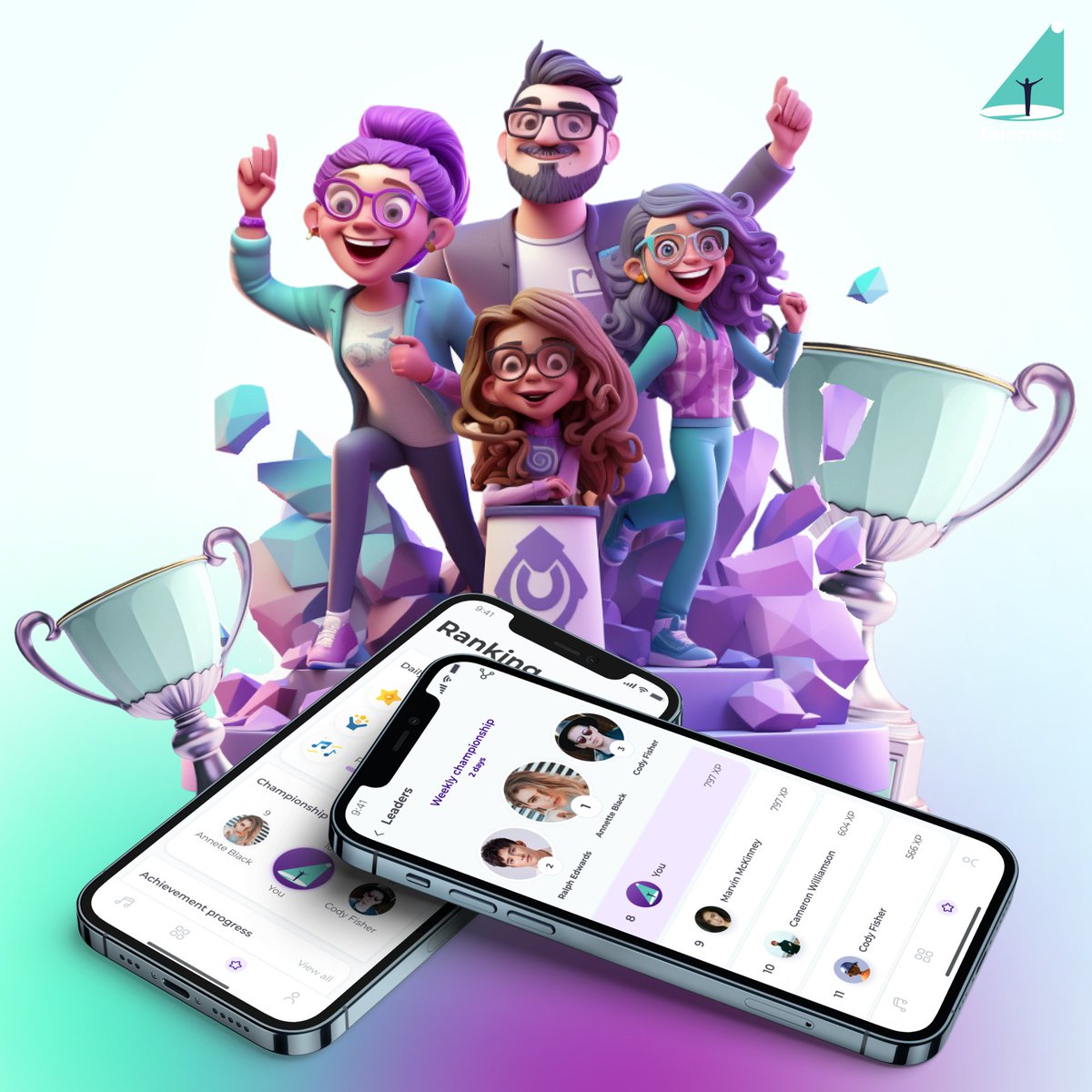 🏆 Elevate your music skills with Talented! 🎶 Join in-app tournaments, climb the leaderboard, and showcase your mastery. Challenge peers, celebrate progress, and revel in the thrill of becoming a music leader! 🚀🎵 #MusicCompetition #TalentedTournaments