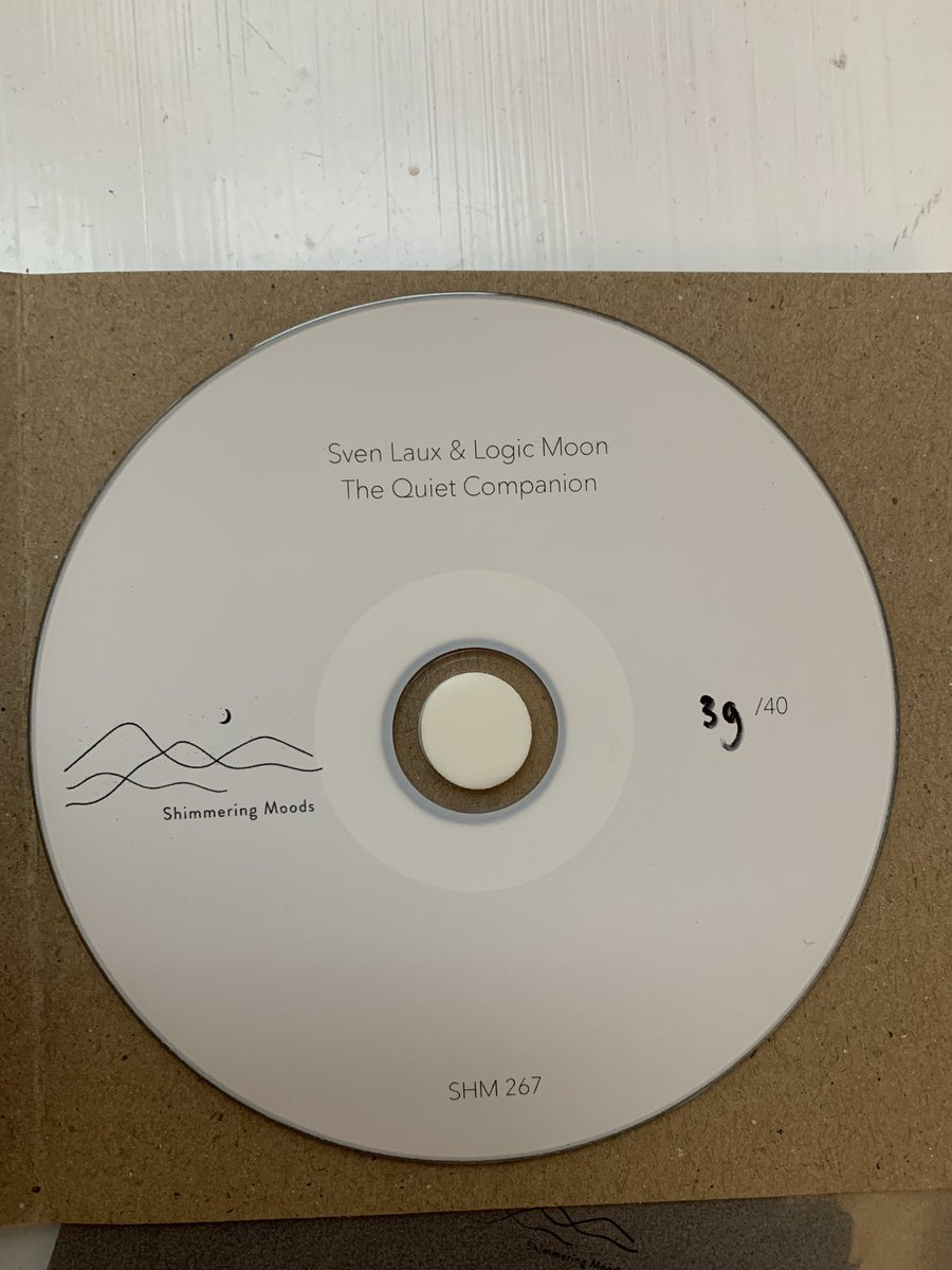 Finally the lovley packages of our sold out Album „The Quiet Companion“ have arrived. 🖤🖤 Thanks to @ShimmeringM and @svenlaux and @JuliaGjertsen for her feature.