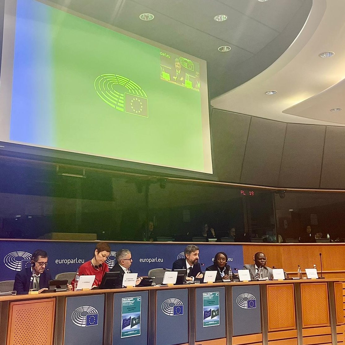 Despite having a wealth of resources and a dynamic young population, 1 in 5 people in Africa doesn’t have enough to eat.

At <a href="/Europarl_EN/">European Parliament</a>'s hearing on EU-Africa strategy, I explained that in order to reduce hunger and poverty, we must #InvestInRuralPeople.
bit.ly/3RkIZ4H