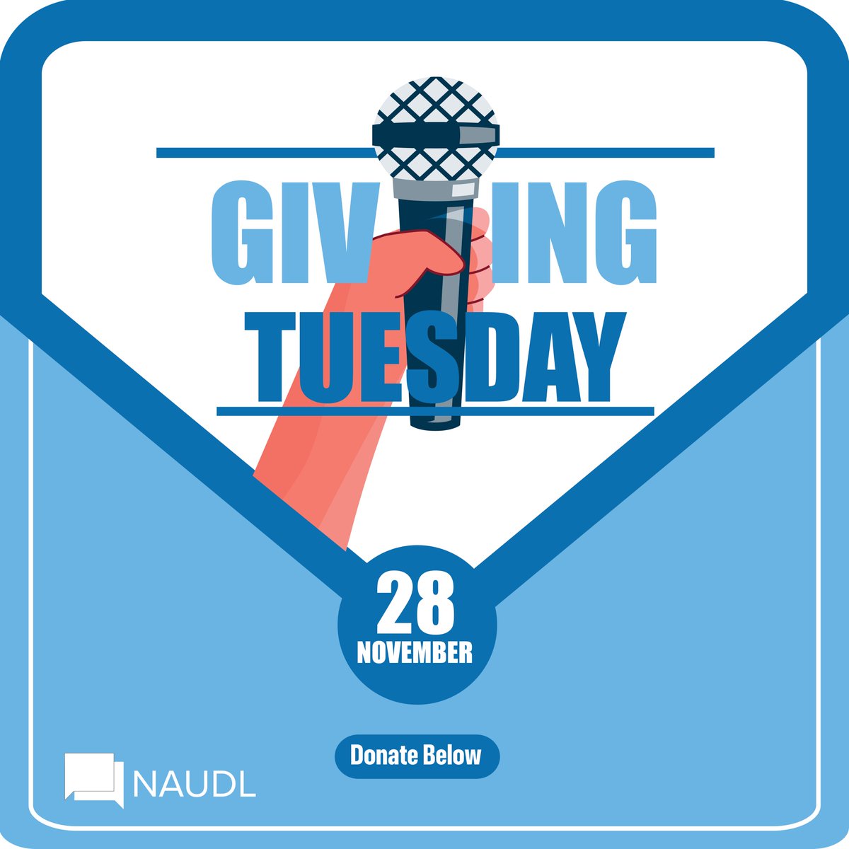 NAUDL1's tweet photo. Today is Giving Tuesday! We work with over 700 schools each year to ensure all students have access to debate. This #GivingTuesday help raise $10,000 to fund opportunities for #urbandebate alumni. #WhyDebate?
https://t.co/oTIoYof0s9 https://t.co/a9cEX7veBs