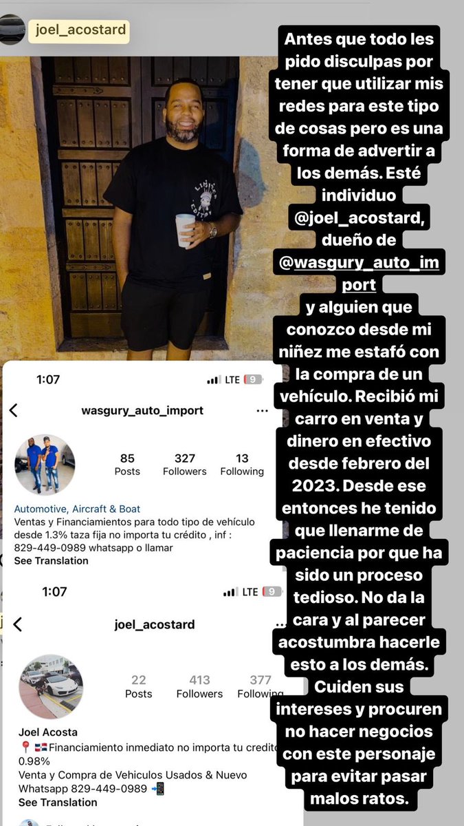 AYÚDENME. HACER ESTO VIRAL, PARA QUE ESTE ESTAFADOR NO SE SALGA CON LA SUYAS.