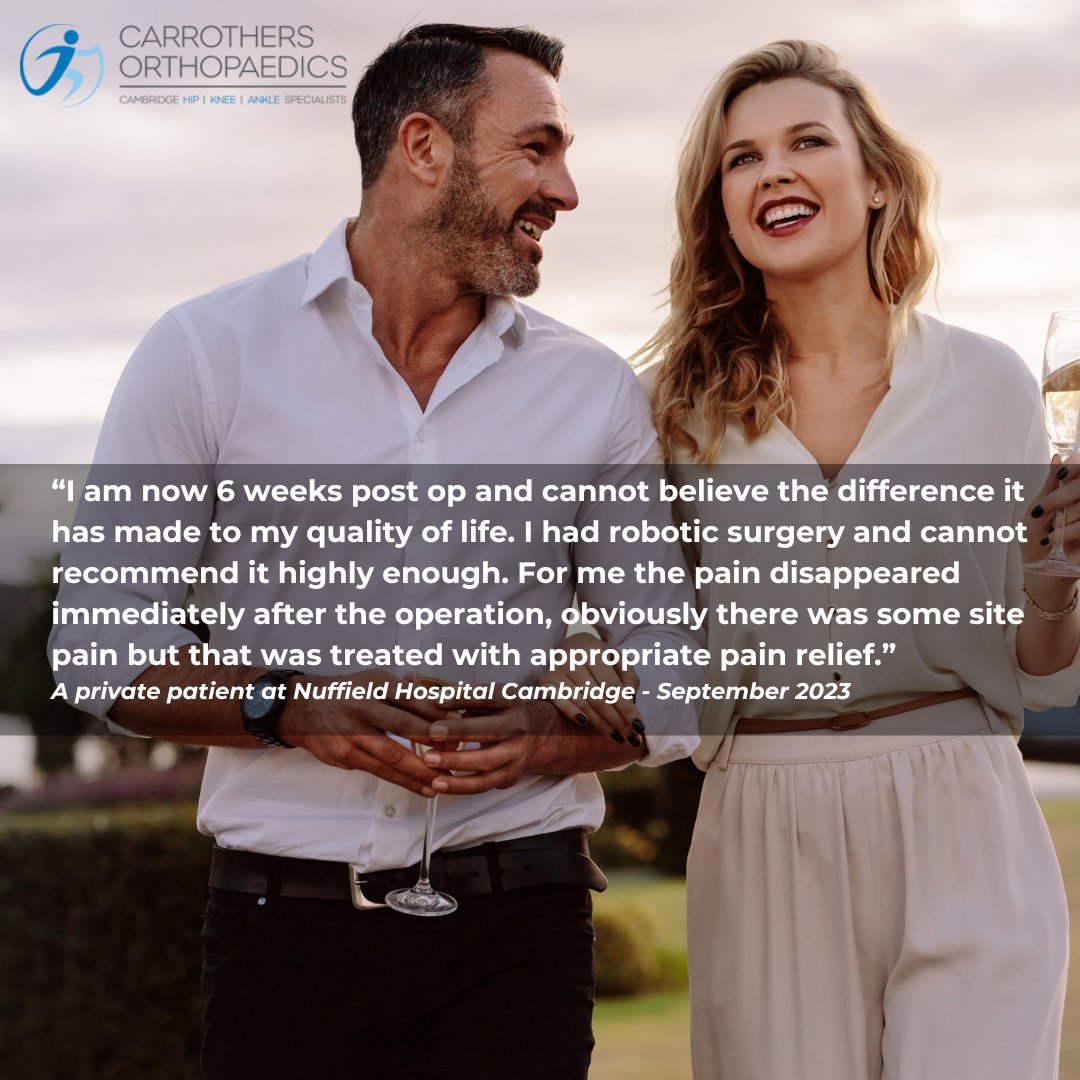 Hearing these types of comments from our patients really makes us happy! 🤸🏼🤩

#orthopaedicsurgery
