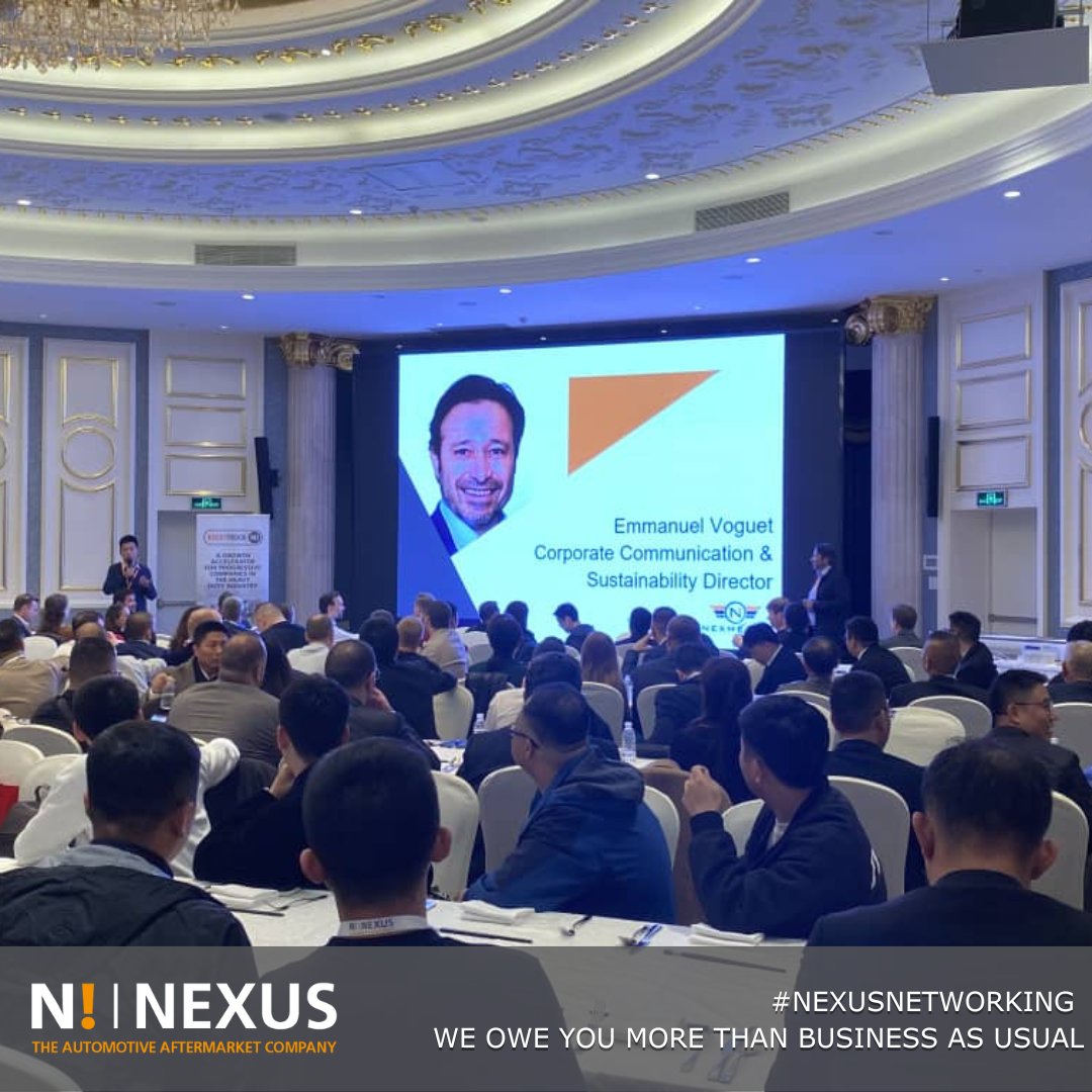 NexusAutomotiv's tweet image. #NexusNetworking - More than 180 attendees from the N! Community joined the N!CD Shanghai Dinner! 

Prior to #AutomechanikaShanghai, our community enjoyed a nice dinner, including a N! Plenary sharing the latest N! updates.

#NexusAutomotive #China #AutomotiveAftermarket