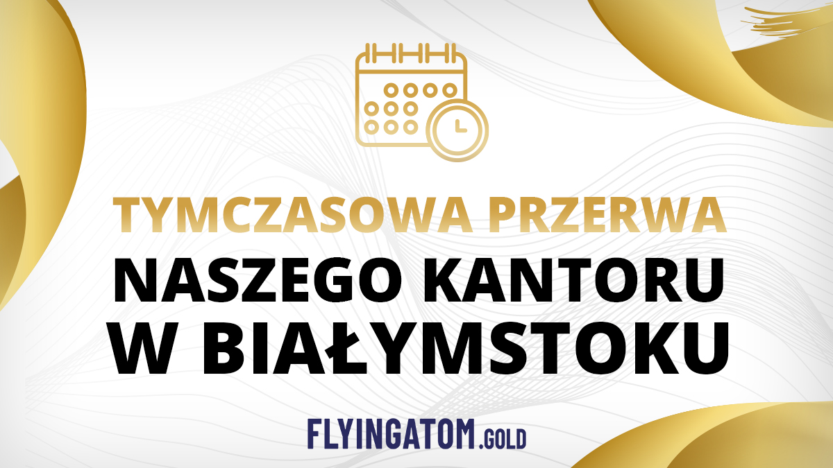 FlyingatomGold's tweet image. Informujemy, że nasz kantor w Białymstoku jest tymczasowo nieczynny ℹ️
Zapraszamy do korzystania z naszych Bitomatów
#białystok #kantor