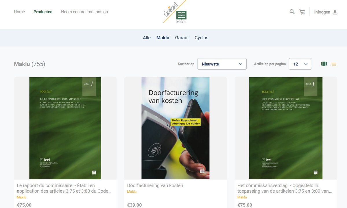 📖 Maklu en Garant Uitgevers hebben een nieuwe webshop.
👉 Nieuwste titels van Maklu: lnkd.in/eF_fiUSn
👉 Nieuwste titels van Maklu en Garant: lnkd.in/ebnMNkpN