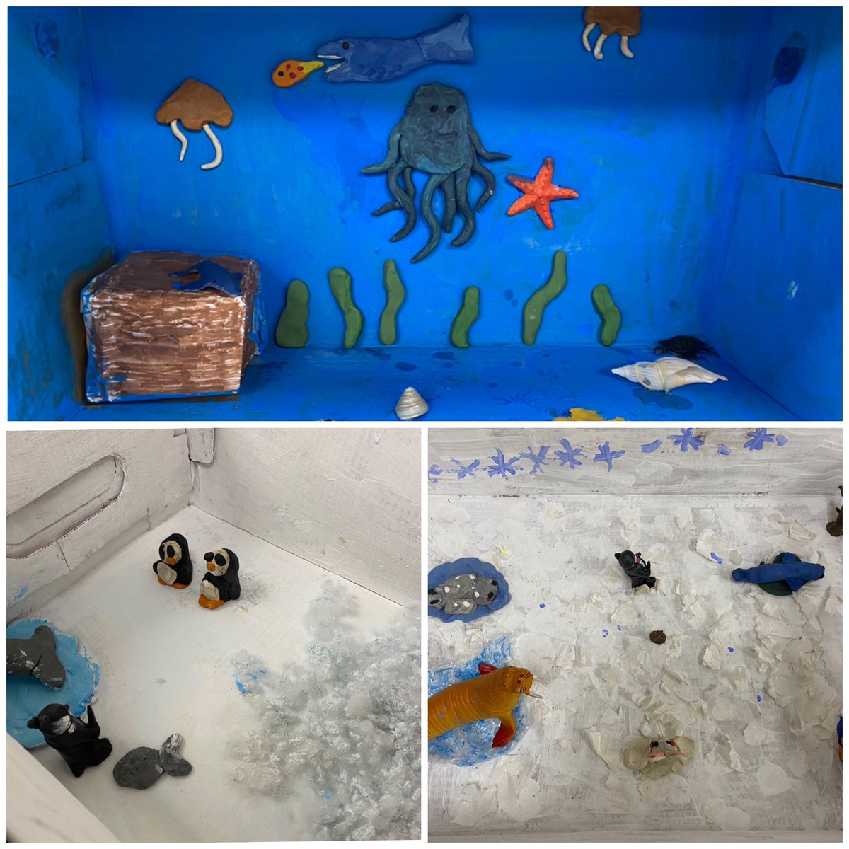 CommGators's tweet photo. Our grade 4 habitat projects are looking great!! @Glade_Gators @MsAwender https://t.co/6G6wAK8hSM