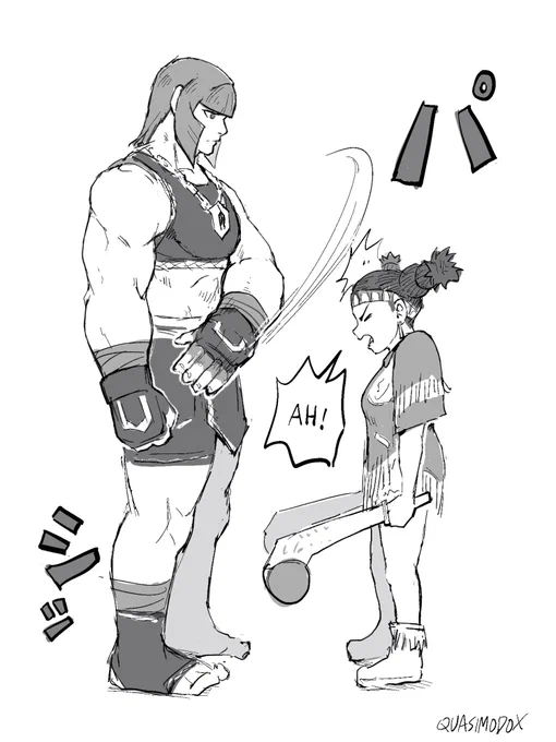 Street Fighter, Marisa x Lily 