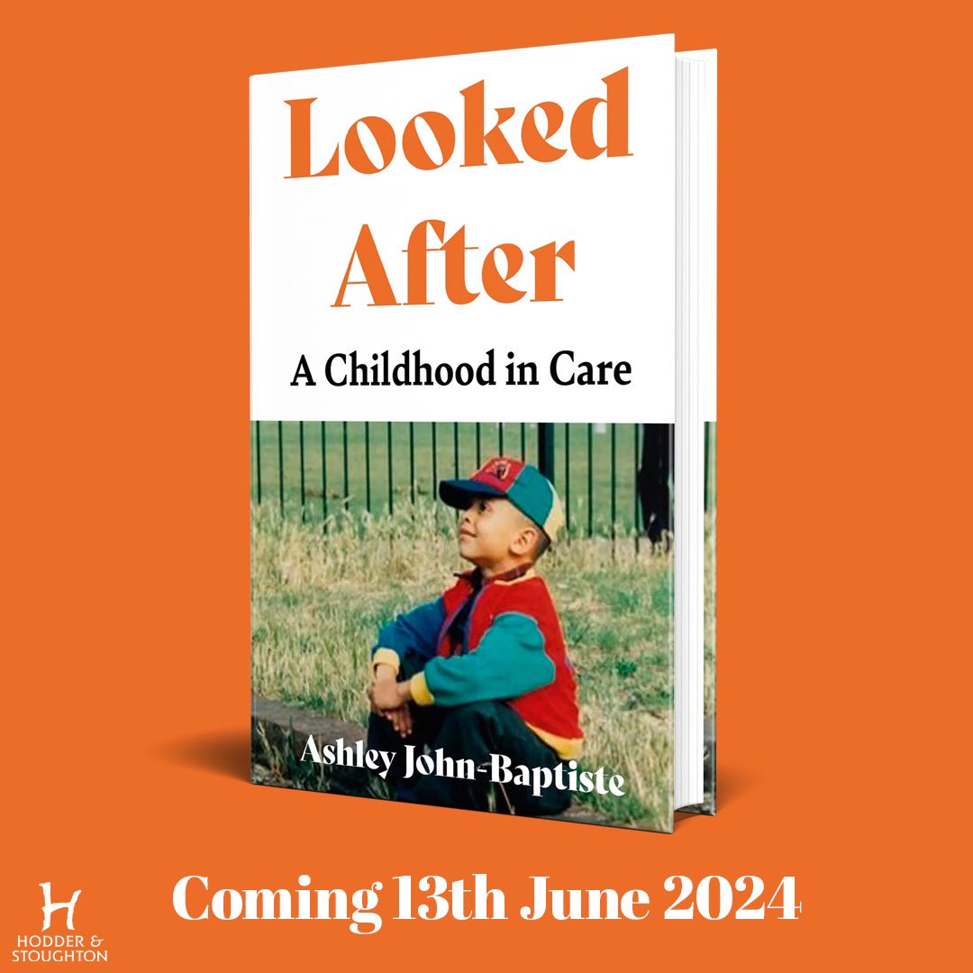 Hi everyone. I am delighted to share that my debut book, Looked After: A Childhood in Care, will be published by @HodderBooks in June ‘24. About my time care, I hope it shines a light on the system. Amazed & humbled to have a book on the way. ❤️ Pre-order now. Link in bio💫👌🏽