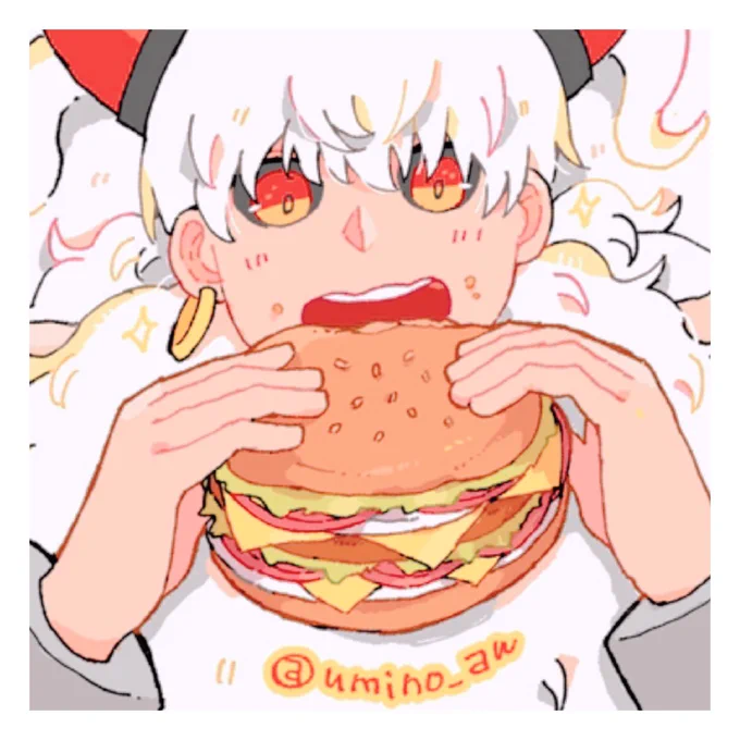 食べてるアステリオスくん前に描いてたなと思って何枚か掘り起こした。