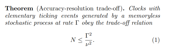 Deep congratulations to my brother in quantum arms Florian Meier on his first first-author PRL on the fundamental physics of keeping track of time.

The accuracy of a clock lower bounds a function of the resolution at which it can keep track of time.

journals.aps.org/prl/abstract/1…