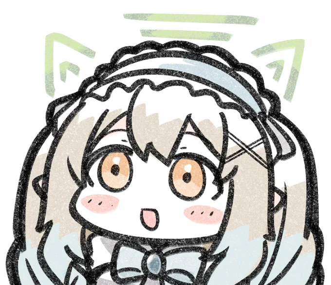 いろんな表情の七瀬えるさんかいた (再掲) #七瀬絵 #いろんな表情のvtuberさん