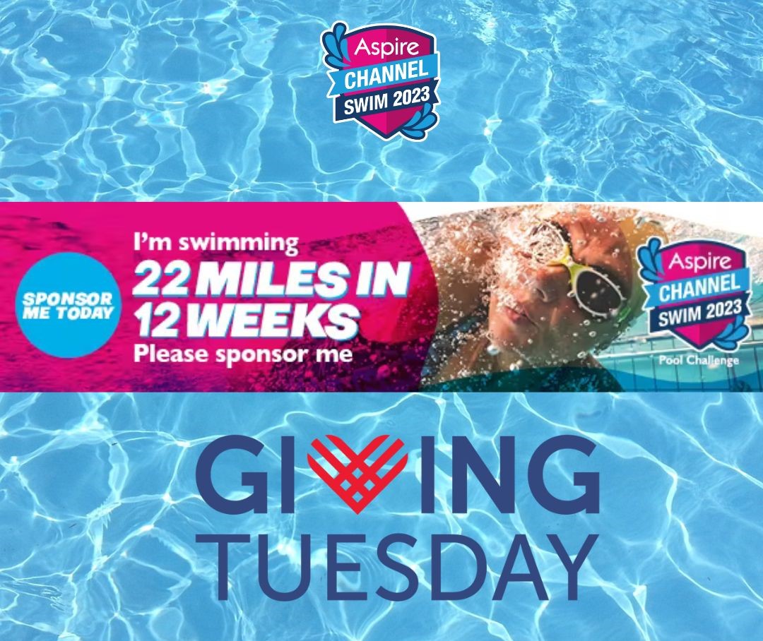 AspChannelSwim's tweet image. Today is #GivingTuesday - "a day that encourages people to do good" - so let your friends, family and colleagues know and encourage them to sponsor you to celebrate Giving Tuesday!  #JustKeepAsking