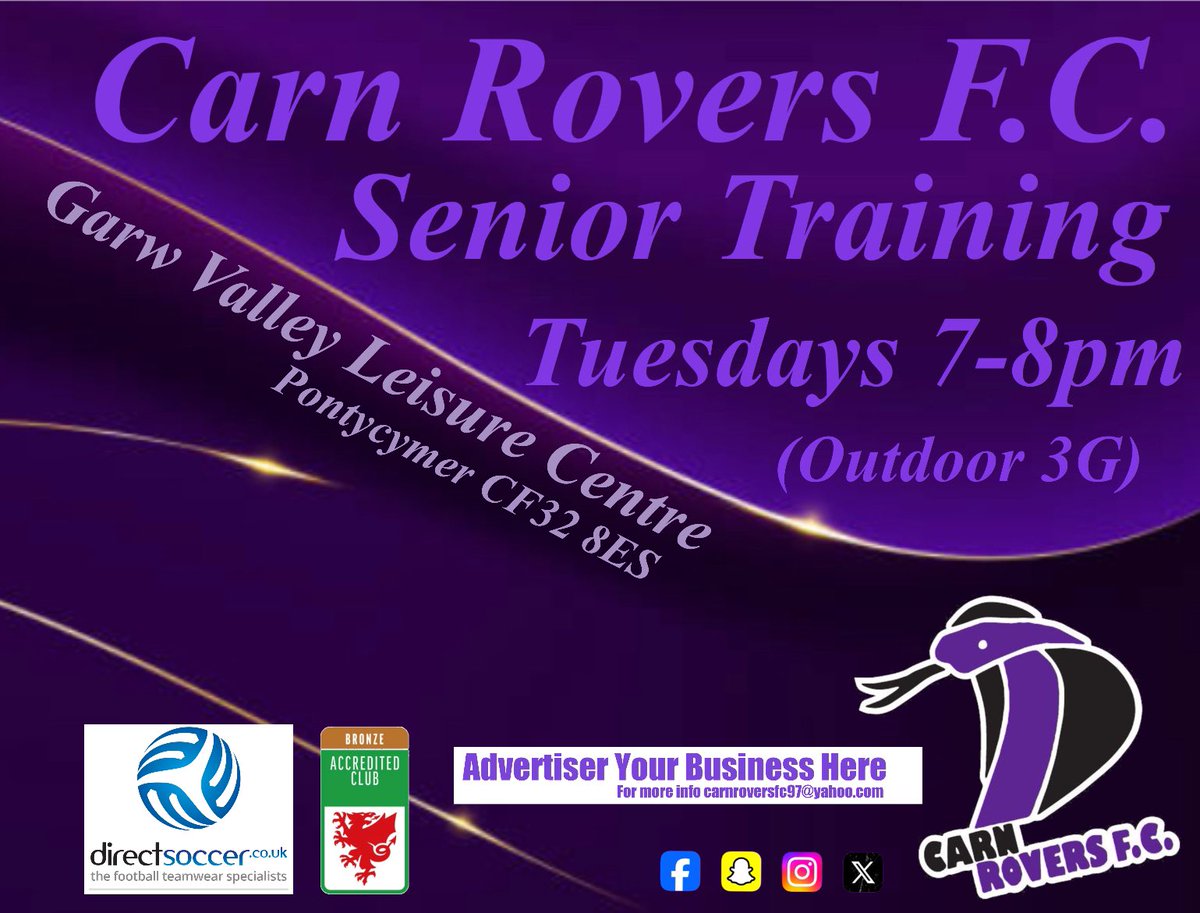 Club Sessions for this tonight
Girls U12’s 5-6pm Sports Hall
Boys U12’s 6-7pm Outdoor Court 3G
Seniors 7-8pm Outdoor Court 3G