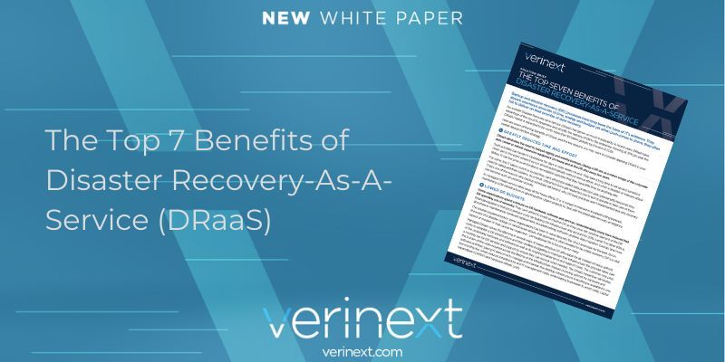verinext's tweet image. Check out these top 7 benefits of #DRaaS and the key reasons you may want to consider applying DRaaS in your overall data protection strategy. #dataprotection #solutionbrief buff.ly/40vzeDF