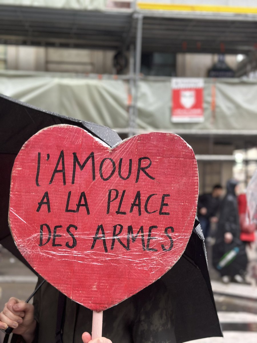 HasnaaHbk's tweet photo. L’amour à la place des armes ❤️❤️#stopwar#ceasefirenow#freepalestine https://t.co/1SRG149Yk3