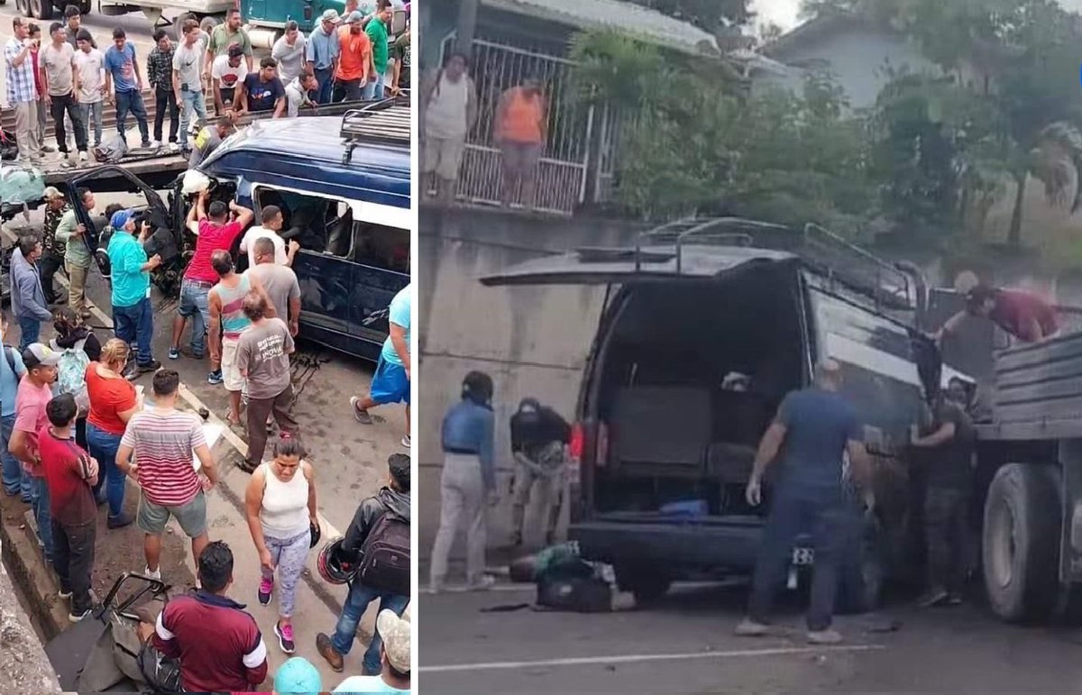 STNHonduras's tweet image. #stninforma | Cinco muertos se reportan en aparatoso accidente en Taulabé

stnhn.com/cinco-muertos-…