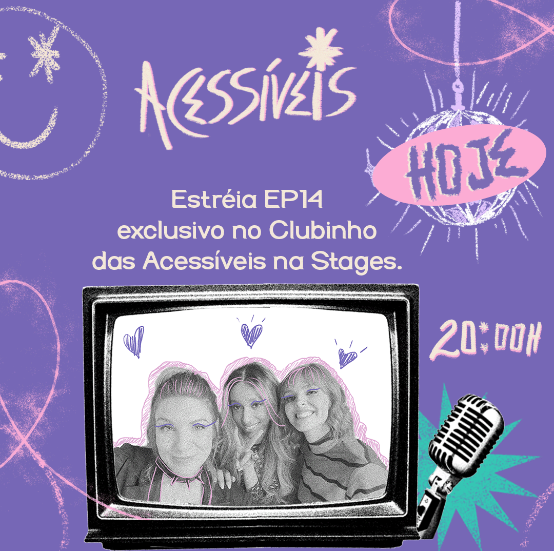 acessiveiscast's tweet photo. O episódio de Acessíveis que vai pro ar HOJE, 20h, na Stages é com a DIVA POP da política brasileira @hilton_erika 💗💗💗💗💗  Quem faz parte do Clubinho Acessiveis tem acesso ao episódio dois dias antes de ir pro ar nos nossos canais. https://t.co/h3FWcw6fBj