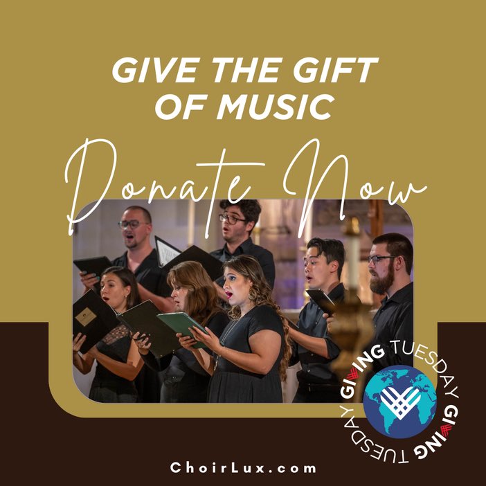 Today is #GivingTuesday, and we need your help now more than ever. Donate today to support our ACDA trip to Providence, stunning performances, educational workshops, and community. choirlux.com/road-to-provid…
