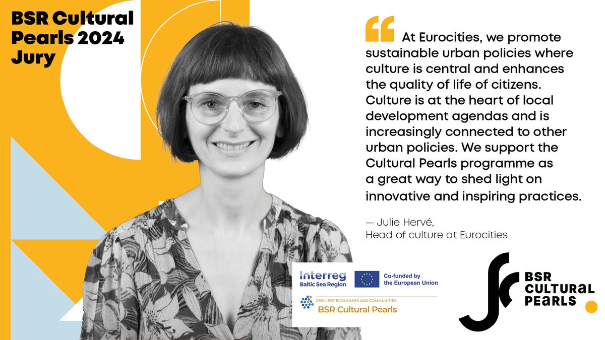 🌟 The quest for the #BSRCulturalPearls Title 2024 is in full swing! 🚀

Our esteemed international jury, comprised of 11 outstanding experts in the field of culture in the #BalticSeaRegion, is in the process of selecting four BSR #CulturalPearls 2024.💎

#CultureForResilience