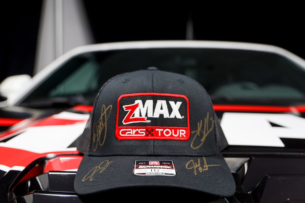 CLTMotorSpdwy's tweet image. REPOST for your chance to win a zMAX @CARSTour hat signed by the series owners.