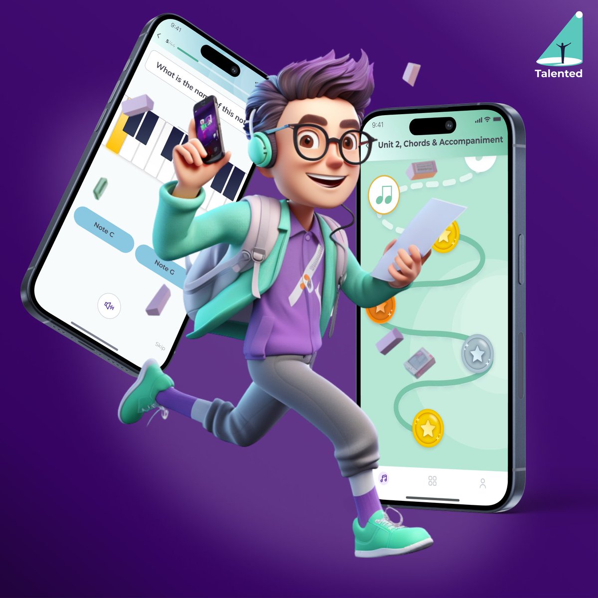 talented_app's tweet image. 🕒 Unlock the power of bite-sized learning with Talented! 🎶 Short on time? Our app ensures rapid, efficient learning. Just 10 minutes a day enhances your musical talents. Quick, focused sessions make every minute count, fitting seamlessly into your busy life. 🚀🎵 #QuickLearning