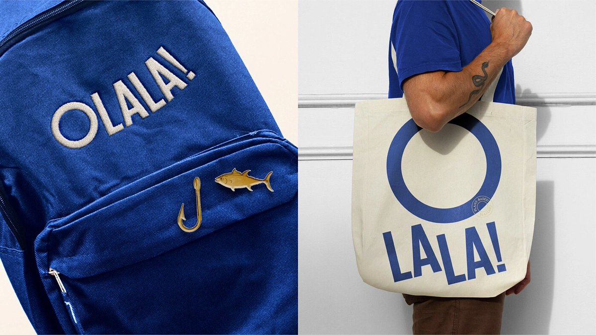 poem_small's tweet photo. Catering brand logo design| BRAND: OLALA!
Food packaging logo for food and salad brands, using playful composition style, Klein blue, lively graphic design.
#logo #logos
#logodesign #logomaking #Logodesigner #logodesigns #logomaker https://t.co/rJBlpwbzUT