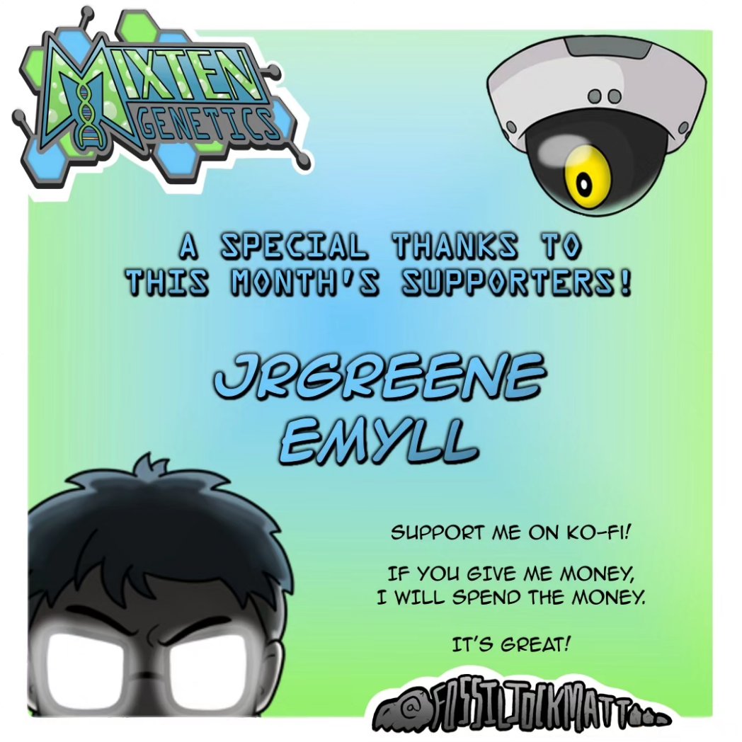 FossilJockMatt's tweet photo. Page 10 is up.

Also thanks to this month's supporters @jrgreene89 and @defaultheaven!

I really appreciate it!

#mixtengenetics #webcomic #transformation #mermaid #octomaid #monstergirl https://t.co/L3ZaBqYXov