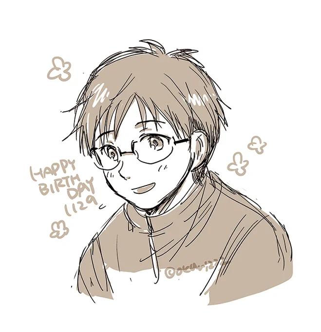 勇利ー!おたおめー!!
 #勝生勇利生誕祭2023
#勝生勇利誕生祭2023 