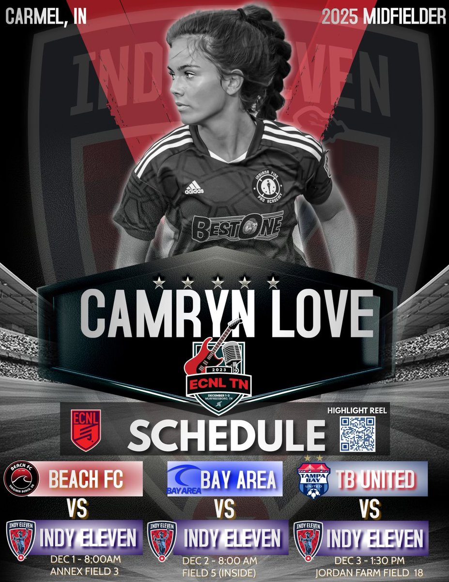 Cant wait for this weekend for the <a href="/ECNLgirls/">ECNL Girls</a> Tennessee Showcase !